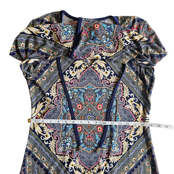 Westport 1962 Boho Festival Artsy Hippie Fairy Whimsical Sheath Dress - Picture 11 of 16